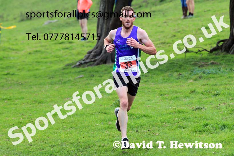 Senior men, 2022 NECAA Cross Country Relays, Thornley Hall Farm, Peterlee, County Durham, October 15th. Photo: David T. Hewitson/Sports for All Pics